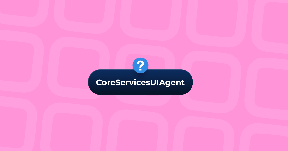 How to close Core Services UI Agent on Mac step by step